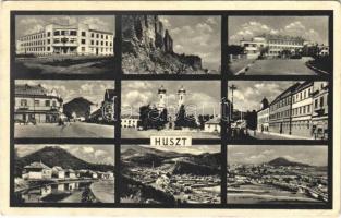 1943 Huszt, Chust, Khust; mozaiklap / multi-view postcard (EK)