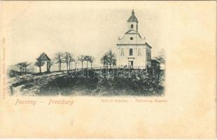 Pozsony, Pressburg, Bratislava; Mélyút kápolna / chapel / Tiefenweg Kapelle