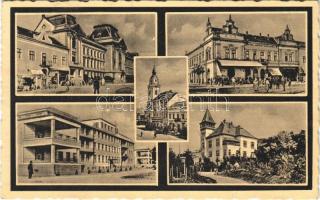 1941 Beregszász, Beregovo, Berehove; mozaiklap / multi-view postcard (b)