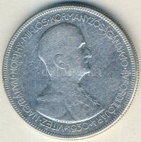 1930. 5P Ag "Horthy jobbra" T:3