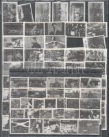 120 db fekete-fehér, magyar gyufacímke, olimpia sorozat, berakólapon + stecklapon