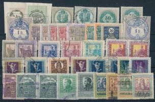 1880-1924 40 db klf illeték és forgalmi adó bélyeg