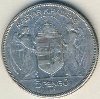 1930. 5P Ag "Horthy" T:3