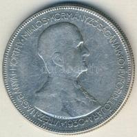 1930. 5P Ag "Horthy jobbra" T:3