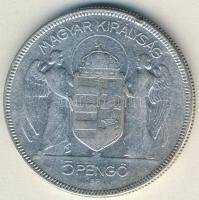 1930. 5P Ag "Horthy" T:3 ph