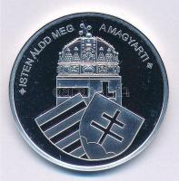 DN "Nemzetünk nagyjai - Madách Imre" Ag emlékérem tanúsítvánnyal (10,37g/0.999/35mm) T:PP