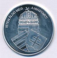 DN "Nemzetünk nagyjai - Mátyás király" Ag emlékérem tanúsítvánnyal (10,37g/0.999/35mm) T:P...