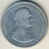 1930. 5P Ag "Horthy" T:3 kis ph.