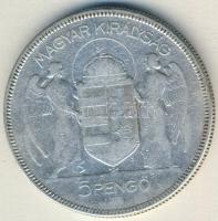 1930. 5P Ag "Horthy" T:3 kis ph