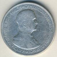 1930. 5P Ag "Horthy" T:3 kis ph.