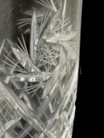 6 db kristály pezsgős pohár, eredeti dobozában. Hibátlan. 17 cm