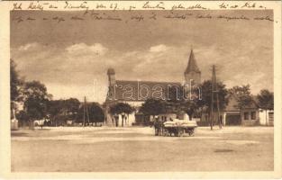 1936 Magyardiószeg, Madarsky Diószeg, Velky Diosek (Diószeg, Sládkovicovo); tér, Római katolikus templom / square, church