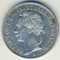 Ausztria 1852A 20Kr Ag I.Ferenc József T:2-/3+ ph