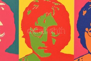 Andy Warhol (1928-1987): Négyszögletes John Lennon 
 / Quadrant John Lennon  Litográfia, papír. Sor...