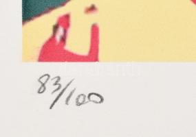 Andy Warhol (1928-1987): Négyszögletes John Lennon 
 / Quadrant John Lennon  Litográfia, papír. Sor...