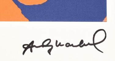Andy Warhol (1928-1987): Négyszögletes John Lennon 
 / Quadrant John Lennon  Litográfia, papír. Sor...