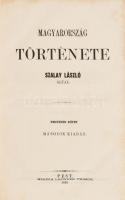 Szalay László: Magyarország története. IV. kötet. Pest, 1865, Lauffer Vilmos, XII+647 p. Átkötött fé...