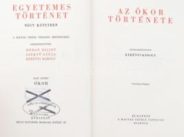 Egyetemes történet. Szerk.: Hóman Bálint, Szekfű Gyula, Kerényi Károly. 1-4. köt. Reprint! Bp., 1991...