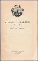 Automobile "Moskvitch" model 402. Maintenance manual. Moscow,én.,"Autoexport". A...