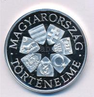 Fritz Mihály (1947- ) DN "Vérszerződés / Magyarország Történelme" Ag emlékérem tanúsítvánn...