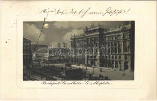 1909 Budapest V. Gizella tér (ma Vörösmarty tér) (EK)