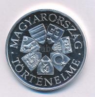 Fritz Mihály (1947- ) DN "Aranybulla 1222 / Magyarország Történelme" Ag emlékérem tanúsítv...