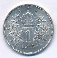 Ausztria 1915. 1K Ag "Ferenc József" T:1-
Austria 1915. 1 Corona Ag "Franz Joseph&qu...