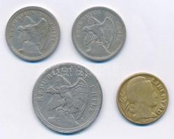 Chile 1925-1932. 20c Cu-Ni (2xklf) + 1933. 1P Cu-Ni + Argentína 1949. 20c Al-Br T:2,2-
Chile 1925-1...