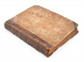 cca 1830 Szakácskönyv, receptgyűjtemény. 301 db kézzel írt recept közel 280 oldalon, német nyelven, ...