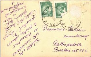 1931 Piski, Piskitelep, Piski vasúti telep, Simeria Gara; fürdőzők / bathing people. photo