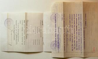 1911 USA halotti bizonytvány közjegyzői ellenjegyzéssel és a philedelphiai osztrák magyar konzulátus tanúsítványával