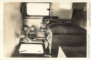 Cockpit of Gotthard locomotive