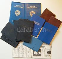 cca 1910-1980: 10 db érdekes igazolvány