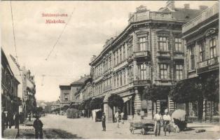 Miskolc, Széchenyi utca, Grand Hotel Horváth Nagy szálloda és kávéház, Fonciere pesti biztosító vezérügynöksége