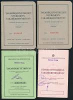 cca 1959-93 össz. 11 db takarékbetét könyv és takarékszövetkezeti jegy