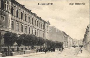 1915 Székesfehérvár, Nagy Sándor utca. Horváthné és Rónainé kiadása (Rb)