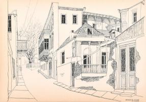 Vahtang Beridze: Tbilisi, 1972. Le Vieux. 28t. Kiadói mappában 46 p