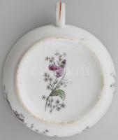 Findzsa. Csupor. Kézzel festett az alján is, kopásokkal. d: 11 cm