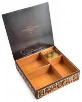 Iparművész MHSZ réz díszdoboz svájci zenélő szerkezettel