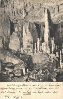 1911 Postojna, Adelsberg; Adelsberger-Grotte / Postojna Cave, interior. B.K.W.I. 2718.