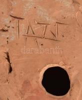 Tornay Endre András (1949-2008): Ábrándozó. Terrakotta, jelzett. m: 26 cm