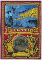 Franciaország 2005. 1/4E Cu-Al-Ni Jules Verne díszcsomagolásban T:BU France 2005. 1/4 Euro Cu-Al-Ni Jules Verne in cardboard case C:BU  Krause #1402