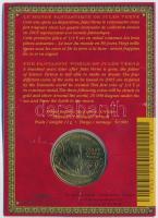 Franciaország 2005. 1/4E Cu-Al-Ni "Jules Verne" díszcsomagolásban T:BU France 2005. 1/4 Eu...