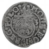 Lengyel Királyság 1623. Poltorak Ag "III. Zsigmond" (0,90g) T:3 Poland / Kingdom 1623. Pol...
