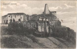 1916 Somló, Somlyó (Devecser); Somlyói várrom (EK)