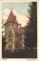 1927 Parád, Sasváry kastély. Klauber János kiadása (EK)