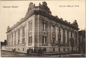 Szatmárnémeti, Satu Mare; osztrák-magyar bank. Vasúti levelezőlapárusítás 624. / Austro-Hungarian bank