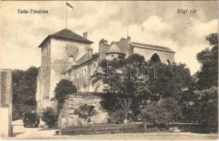 1937 Tata, Tata-Tóváros; Régi vár. Vasúti levelezőlapárusítás 6691. (EK)