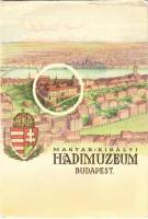 Budapest I. Magyar Királyi Hadimúzeum a várban, magyar címer. Magyar Földrajzi Intézet Rt. kiadása s: Nagyistók I. (EB)