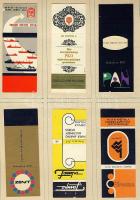 235 darabos lengyel gyufacímkegyűjtemény szépen rendezve mappában